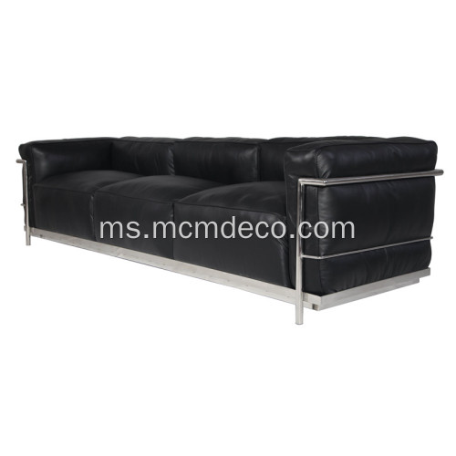 Le Corbusier LC3 Grand Modele Sofa Three-Seat